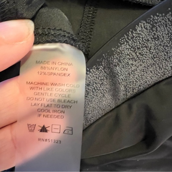 Vince Camuto Leggings Black Crinkled - Picture 11 of 12